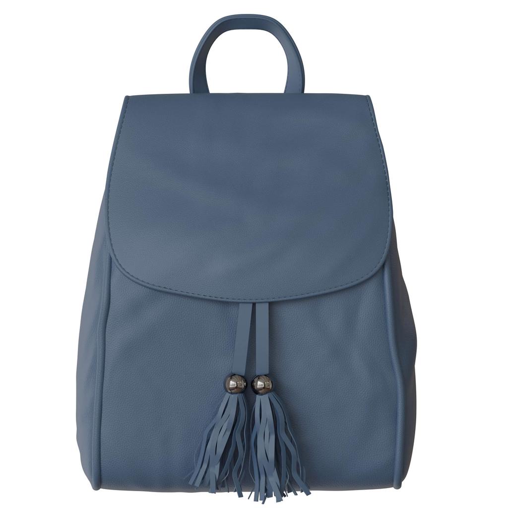 Damen Rucksack Kunstleder Vegan Freizeit Tasche