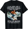 70th Birthday Skier Gifts Man 70 Years Old Skiing Lover T-Shirt Unisex T-Shirt