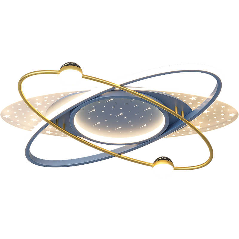 Modern LED Chandelier Light Luxury Starry Sky Home Decor Living Children's Room Bedroom Lamp Indoor Lighting Kids’ Pendant Ligh
