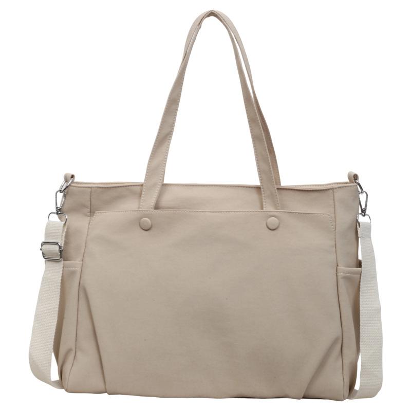 Large Capacity Nylon Tote Bag for Women Lightweight Shoulder Crossbody Handbag Casual Work Travel Purse
