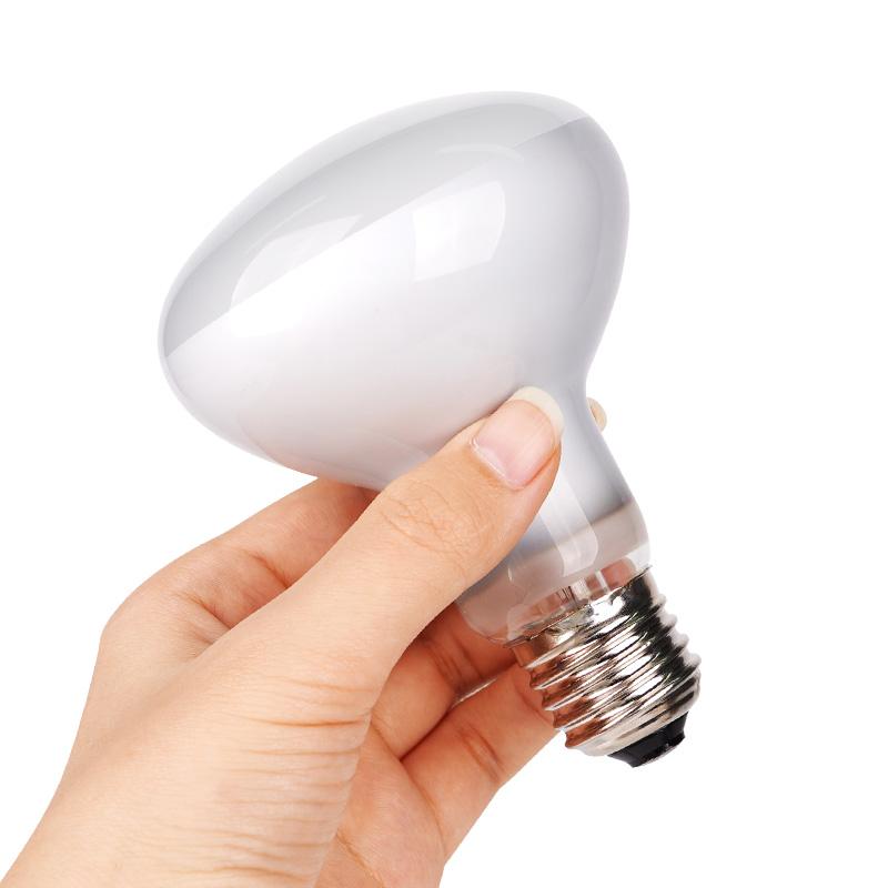 Reptil UVA+UVB-lampa 25W/40W/50W/60W/75W/100W Husdjurskläckare Värme Dagsljuslampa Sköldpadda Ödla Terrarium Temperaturregulator