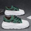 Shoes Spring New Student Campus Youth Style Leather Surface Casual Shoes Thick Sole Heightening Sports Super Shoes