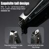 Rust-resistant Kitchen Tongs with Anti-Slip Handle And Silicone Scalloped Edges, Stainless Steel Heavy Duty Locking Food Clips for Grilling BBQ Salad,