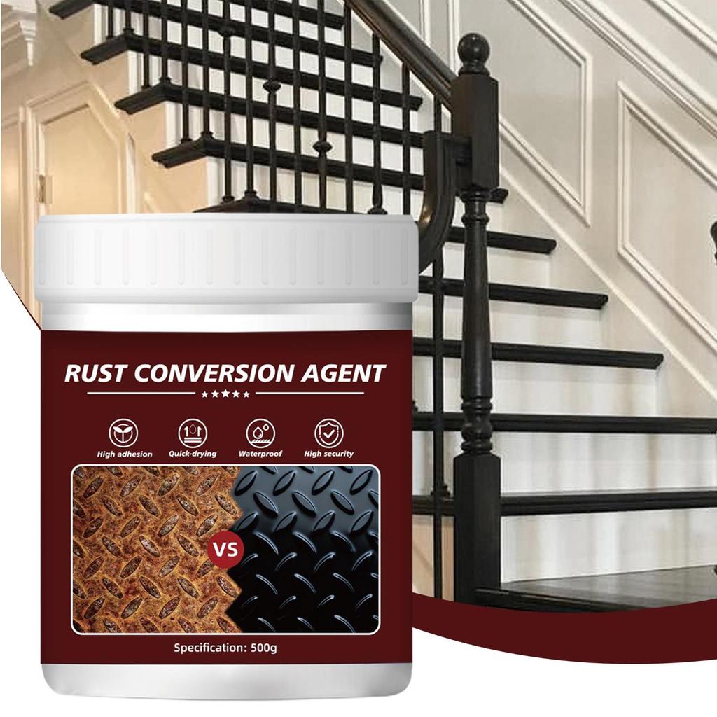 Rust Conversion Paint 500g Heat UV Resistant Primer Rust Inhibitor For Long-Lasting Protective Barrier Automotive Chassis