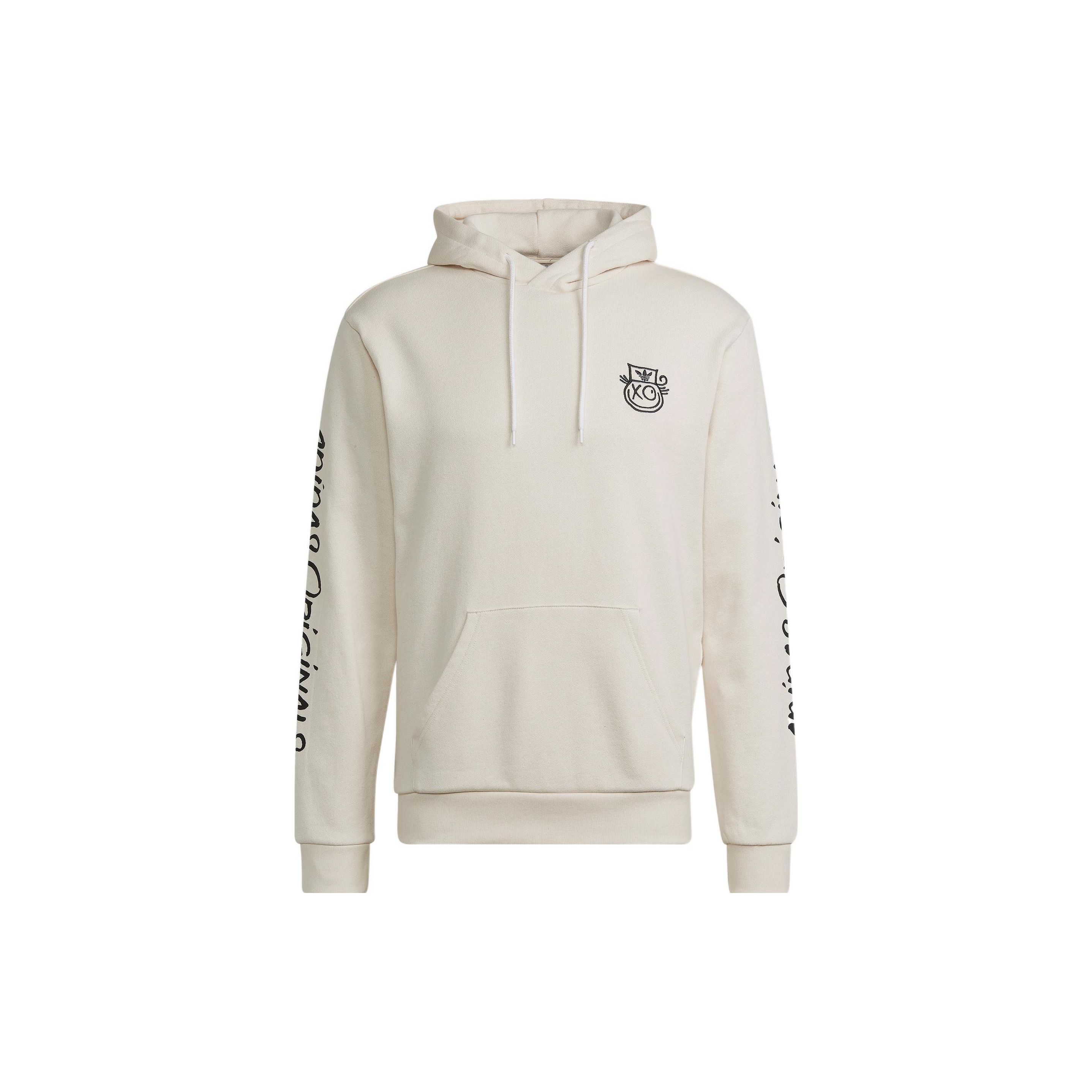 adidas Originals x André Saraiva Men s White Hooded Sweatshirt HL9236 S