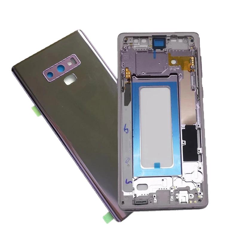 Middle Frame For Samsung Galaxy Note 9 N960 LCD Frame Battery Back Cover Phone Housing Bezel Parts