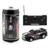 1 Set Lighting Battery Operated Multi-Color Car Model Toy Coke Can Car Remote Control Racing Radio Remote Control