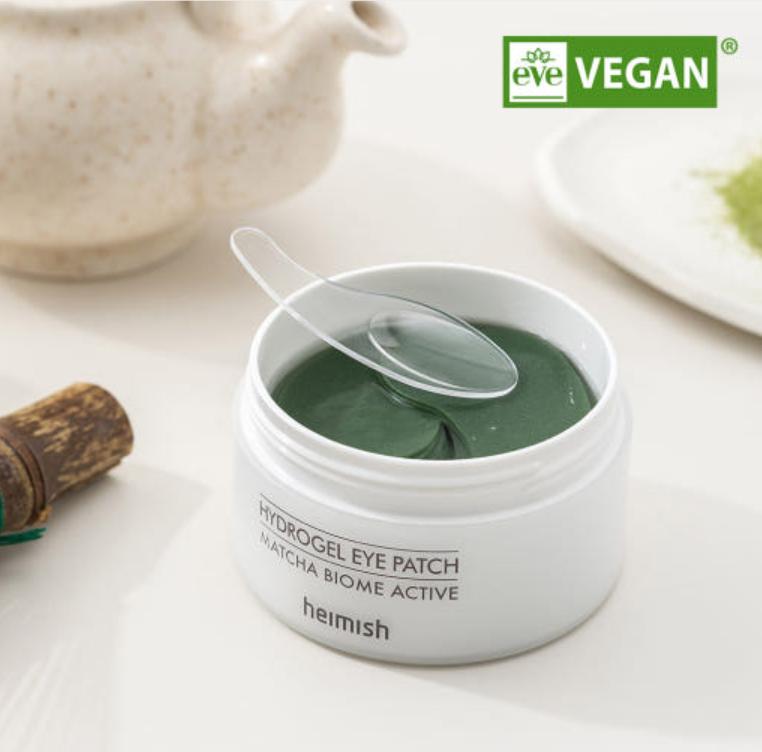 Heimish Matcha Biome Hydrogel Eye Patch – Soothing & Cooling Eye Care 60pcs