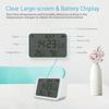 1pc Home Smart WiFi Thermometer Hygrometer For Alexa And-Assistant For Voice Control For-Smart Life APP For-Tuya Thermometer