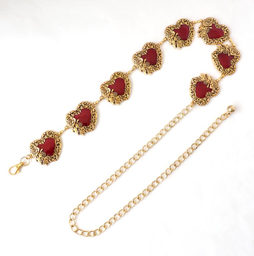 Γυναικεία Εθνικό Στυλ Αλυσίδα Μέσης Πεταλούδα: Μοντέρνα Μεταλλική Ζώνη για Φούστα ή Φόρεμα