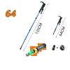 Trekking Poles Shock Absorption Foldable Ultralight Hiking Pole Suitable For Outdoor Camping Mountaineering Backpacking And Trip