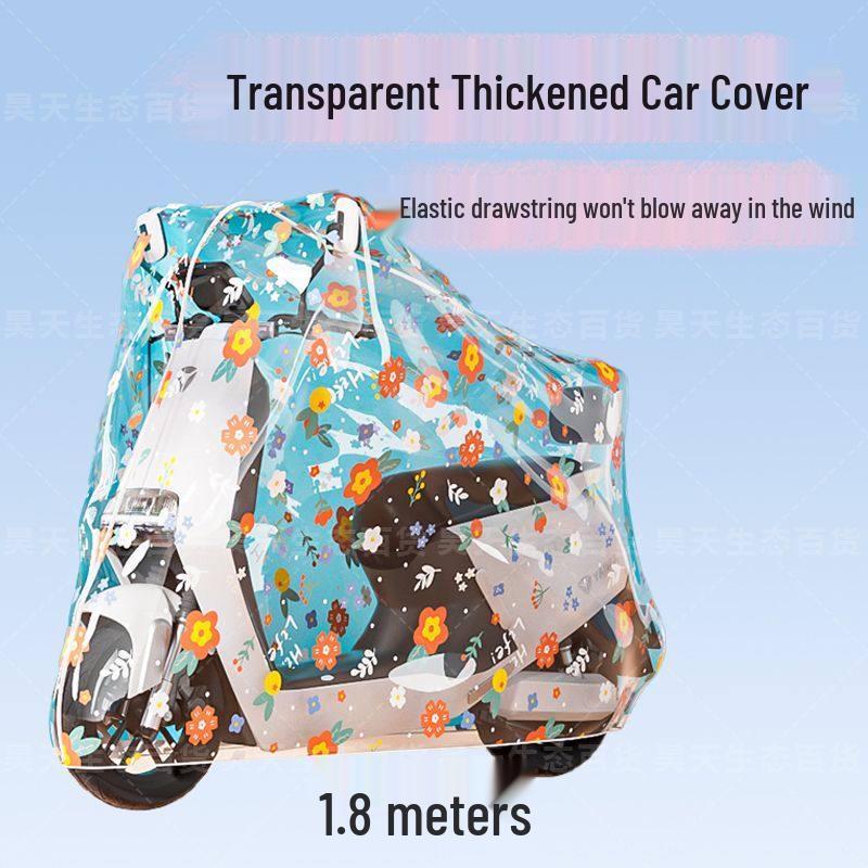 Kids  Electric Scooter Rain Poncho with Sun Visor