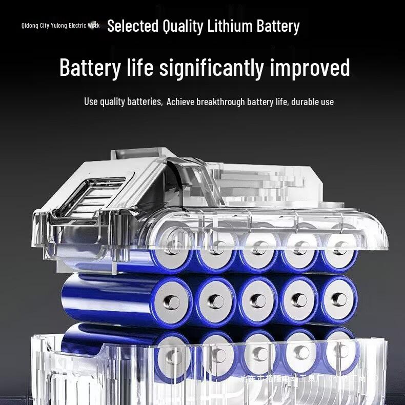 High-Power Dual-Use Electric Wrench Set with High Torque Lithium Battery for Auto Repair and Air Gun Screwdriver Functions