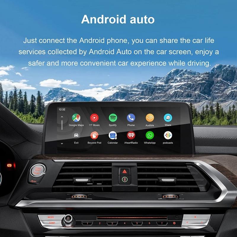 CARABC Wireless Carplay for BMW F10 F01 X5 E70 X3 F25 F30 F31 F20 F21 MINI NBT CIC System Android Auto OEM Integration Module