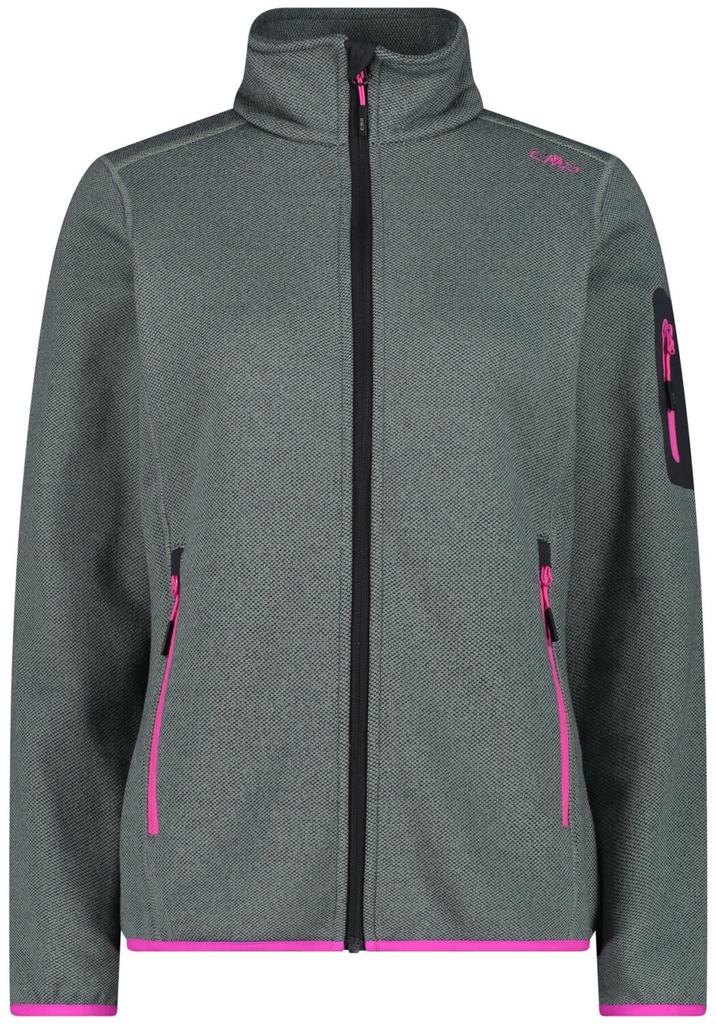 Jacket CMP Strick Fleece Jacket Green