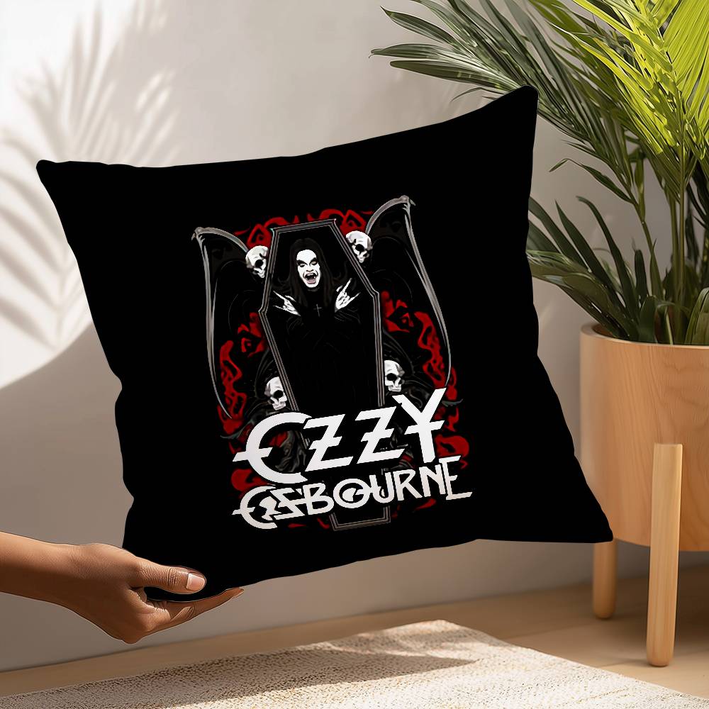Singer-O-Ozzy Osbournes Pillow Case Plush Fabric Soft  Pillowcase Double Sided Print Cushion Cover Household Gifts