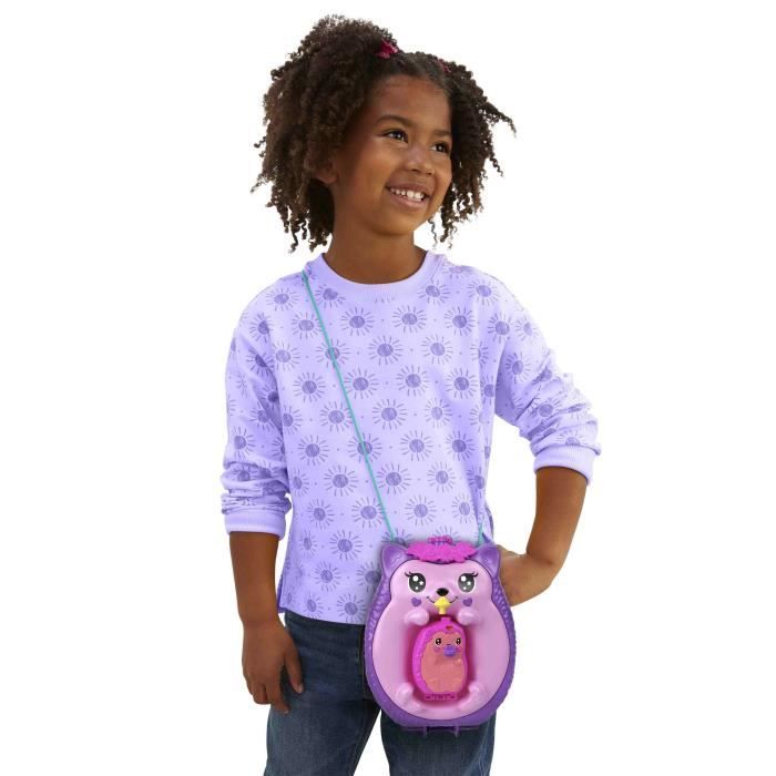 Polly pocket maman et bébé hérissons coffret sac à main 2 figurines - jbj91 4ans et plus