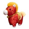 Colorful Horse Plush Doll Creative Cartoon Steed Doll Chinese New Year Gift  Home Decoration