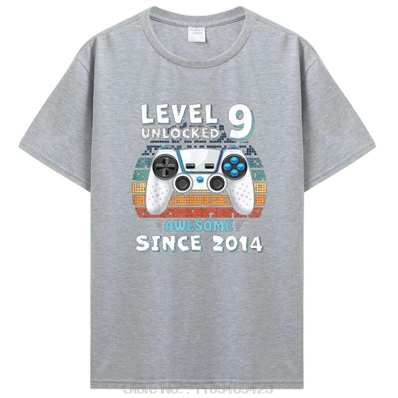 Nivelul 8 Deblocat Minunat Din 2015 Tricou pentru a Opta Zi de Naștere Fiu Băiat Amuzant Gamer Al 8-lea 8 Ani Tricou de Ziua de Naștere Topuri Cadou Îmbrăcăminte