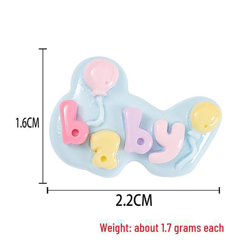 

Чехол для телефона с яркими буквами-облаками своими руками, кремовый клей, аксессуары из смолы, самодельная заколка для волос и материал для веревки для волос. синий