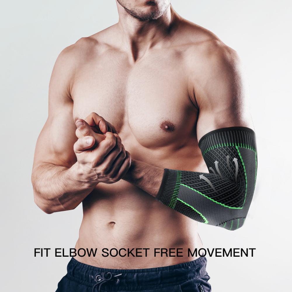 1PC Elbow Brace For Tendonitis Tennis Elbow Compression Support Sleeve Reduce Joint Pain For Men Women
