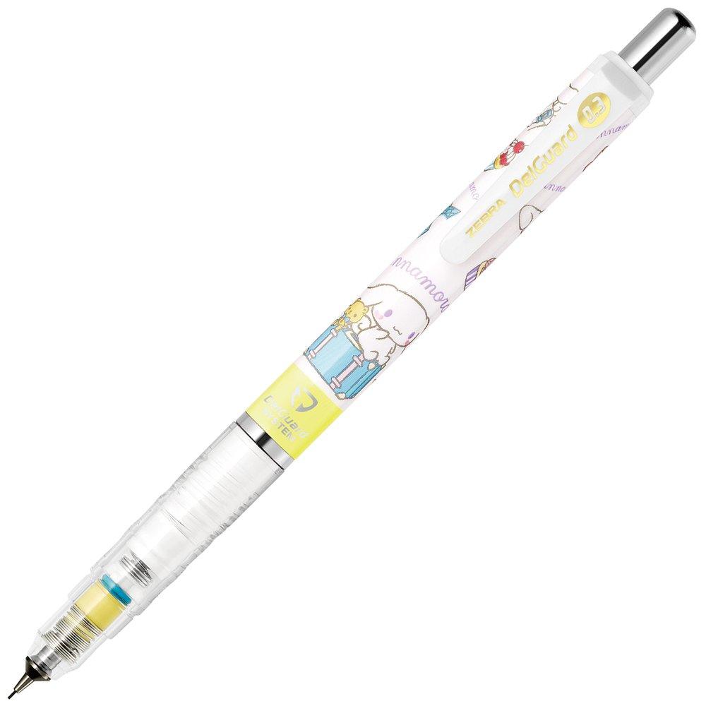 

Zebra Mechanical Pencil DelGuard Cinnamoroll White 0.3 P-MAS89-CN-Q1