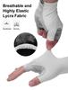 INBIKE Women's Cycling Gloves Summer Half-Finger Padded MTB Bicycle Gloves Shock-Absorbing Road Bike Accessories