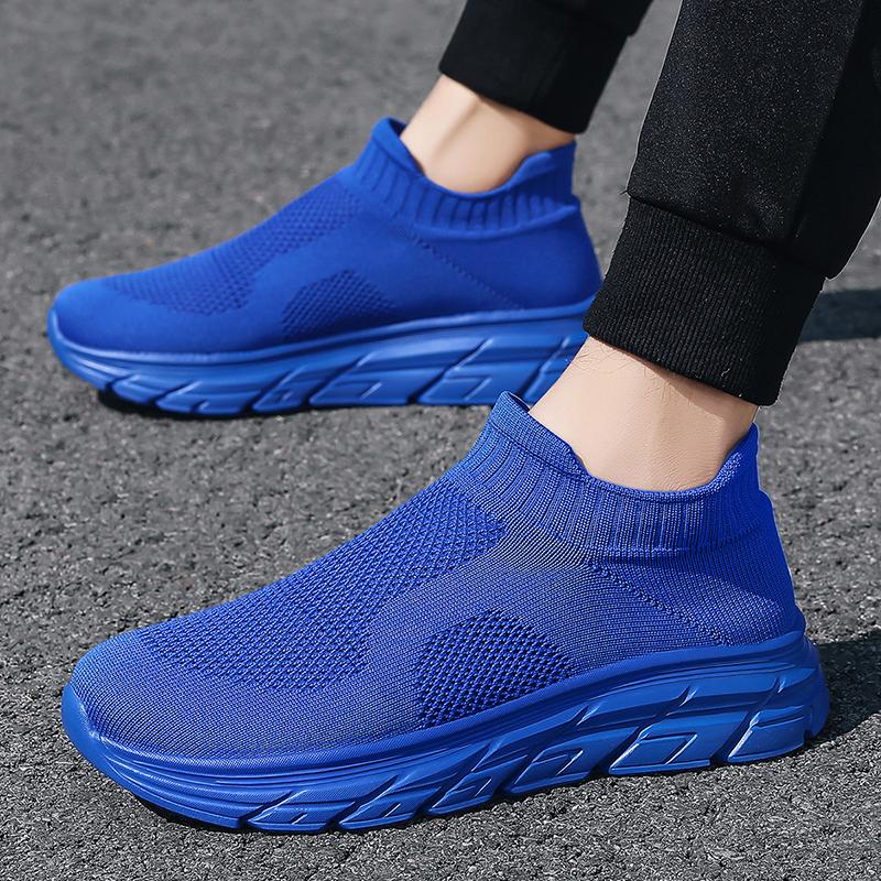Women’s Moccasins Loafers Casual Slip on Walking Shoes Summer Men’s Slip-ons Lightweight Socks Shoes for Girls Large Size 35-46