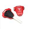 VOGE Motorcycle CNC Key Cover Case Shell Badge Keyring Embroidery For VOGE 525R 250RR 300RR 300AC 500AC 650DS 250 300 RR 500 AC