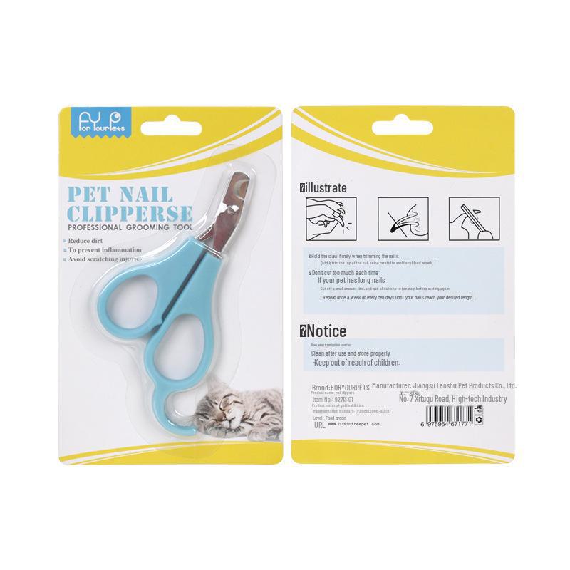 Pet Nail Clippers for Cats & Dogs - Grooming & Cleaning Tool