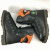 TREEME Forestry Protective Boots Made in Italy Leather Steel Toe Size 44 (Approx. 28.028.5cm) Black Work Leather/Forestry Civil Engineering(USED)
