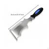 Putty Knife with Stainless Steel Multipurpose Multifunctional Serrated for Painters,