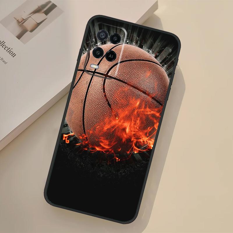 

Basketball On Fire Case For Oppo A5 Pro A15 A17 A57 A77 A18 A38 A58 A78 A98 A96 A76 A16 A94 A74 A54 A40 A60 A80 OPPO A96 4G