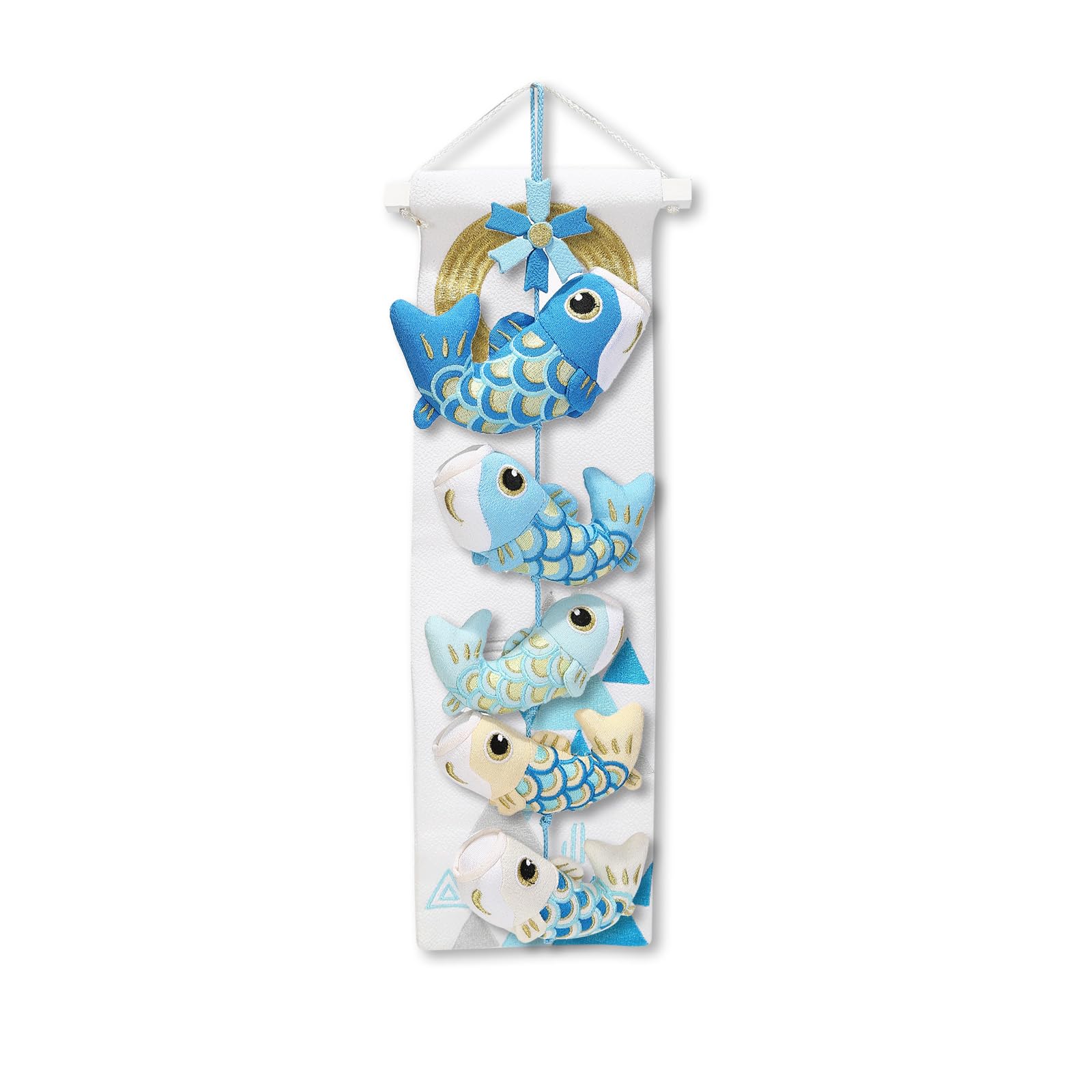 

Stylish and popular hanging carp streamer for indoor perfect as a tabletop toy or as a miniature May doll for Day or Day fish and blue tapestry use,