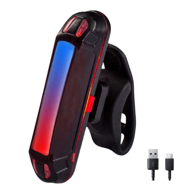 Compacts Lasers Guided Tail Light Innovative Bicycles Tail Lamp Upgraded Bicycles for Helmets and Backpacks