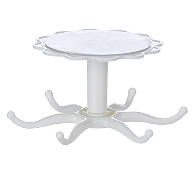 Kitchen Flower Rotary Hook Wall Mounted Kitchenware Storage Rack Accessories cabinet organizer hook up storage rack Spoon Hanger