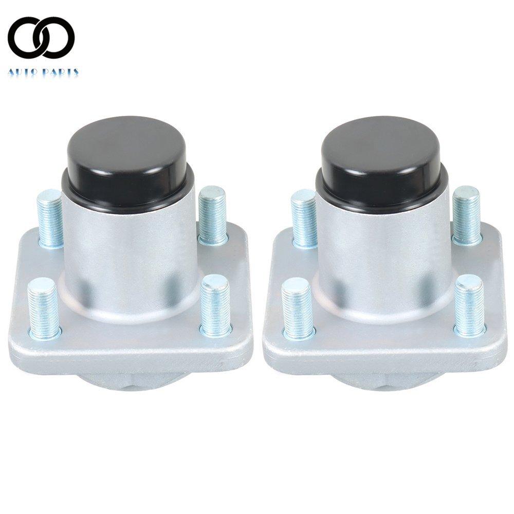 2x Golf Cart Front Wheel Hub Assembly For EZGO RXV 2008-up Gas & Electric
