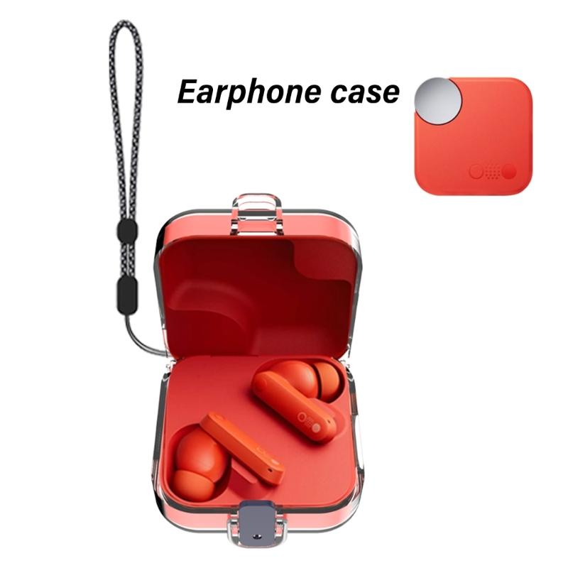 Upgrades Thin Designs Earbud PC Case Dustproof Protections Case Precisions Fit Clear Earphone Case Small for CMF Earbud