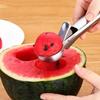 Paletta per gelato multifunzionale Paletta a doppio uso in acciaio inossidabile Paletta per frutta e anguria Paletta per gelato Utensili per uso domestico