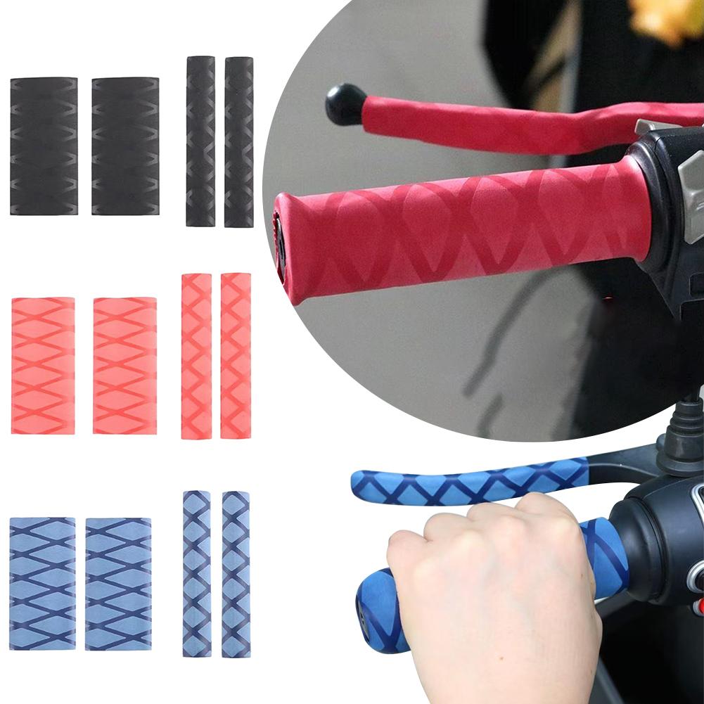 Non-slip Motorcycle Brake Handle Cover Heat-shrinkable Material Rubber Universal Grip Gloves Waterproof Motorcycle Accessories
