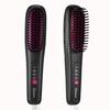 Portable Home Use Negative Ion Straightening Brush Comb - Multiple Temperature Settings for Smooth & Damage-Free Hair