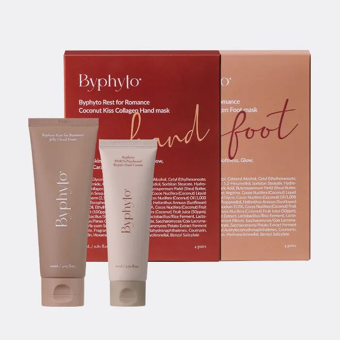 [Byphyto] Byphyto Refresh Care 4-Piece Set (Dual Cream + Foam Cleanser + Hand Pack + Foot Pack)