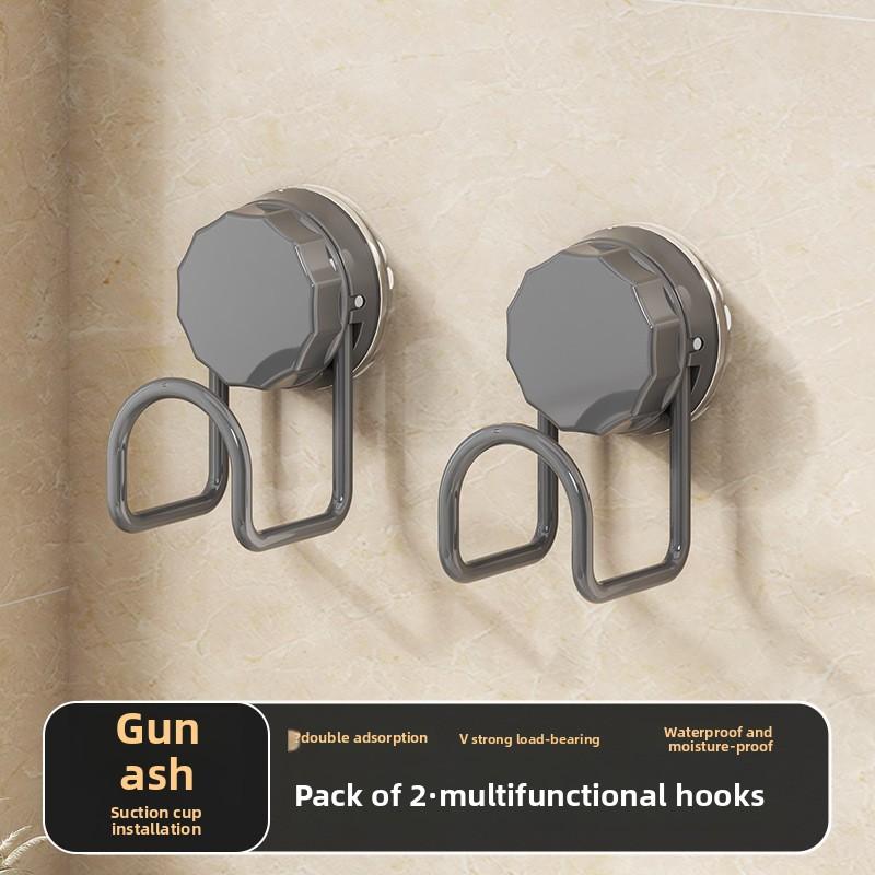 Kitchen Rack Wall-mounted Multi-functional Storage Suction Cup Hook Cutting Board Cutting Board Rack Household Free Installation Rack