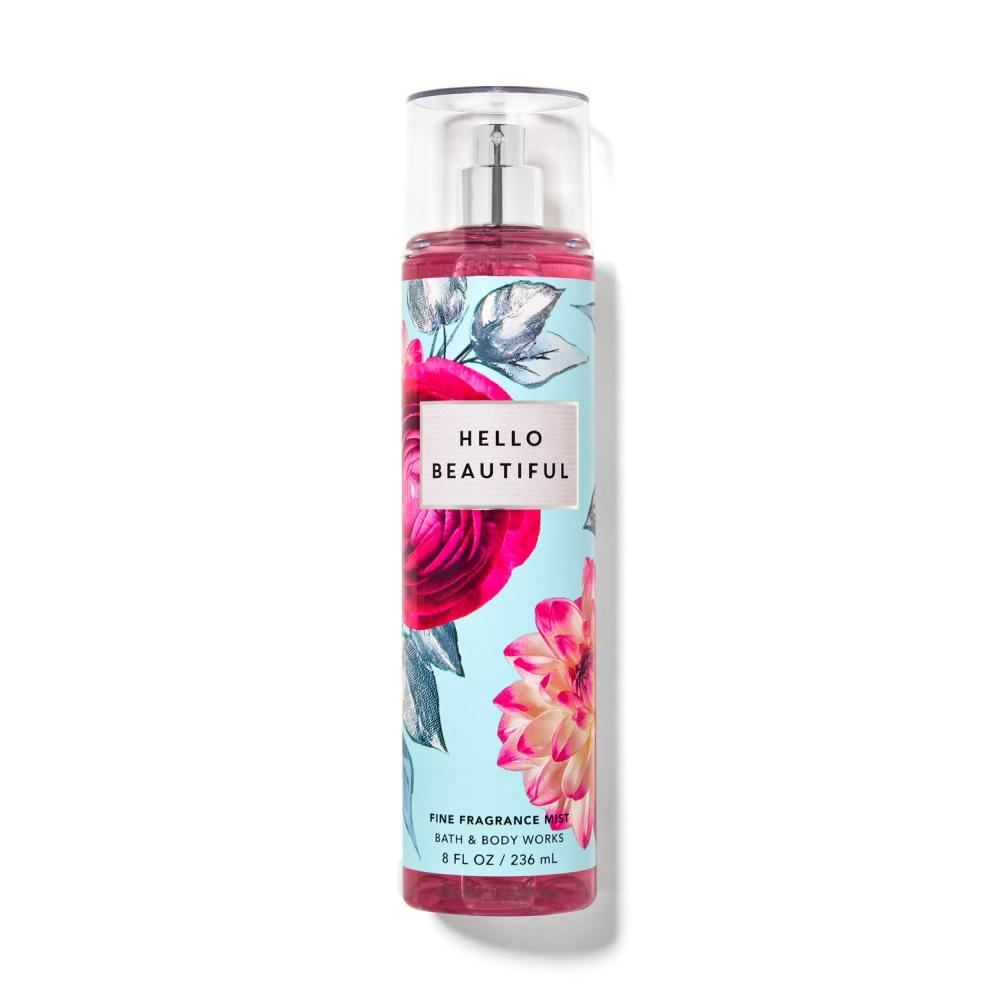 Bath Body Works Hello Beautiful Fine Fragrance Mist 8 Fl Oz 236 Ml