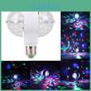 Vibrant E27 6w Double-headed Led Ball Stage Rgb Light Bulb Ideal For Dance Floors