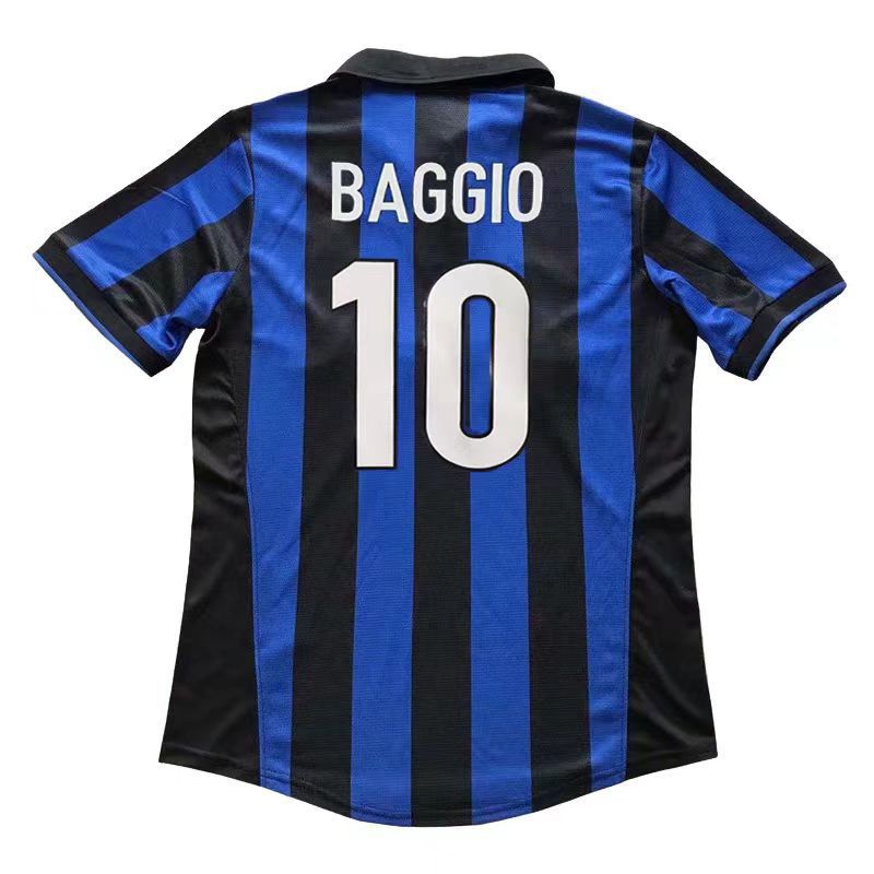 Vintage Jersey Football Jersey Classic Country Milito Ronaldo Maldini Sneider Bergkamp Jersey