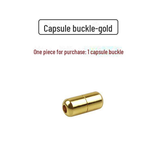 Hot-Selling Metal Capsule Shoelace Buckle - No-Tie Shoe Accessory
