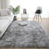Modern Luxury Plush Tie Dye Fluffy Carpet Soft Rainbow Shaggy for Living Room High Pile Machine Made 1 Piece MOQ Hot Sale
