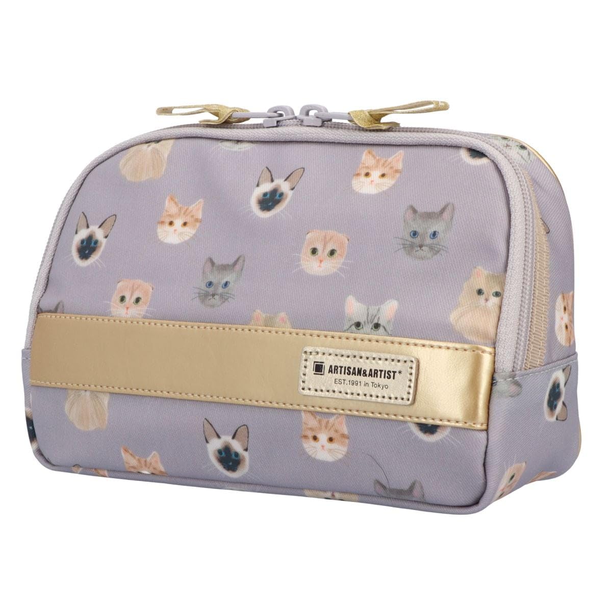 

[ARTISAN&ARTIST*] Slope Shape Pouch Whisker Whisper 5WP-WI110H