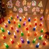 36 Pack Christmas Projection Finger Lights, Halloween Party Favors, Light-Up Toys for Party Supplies